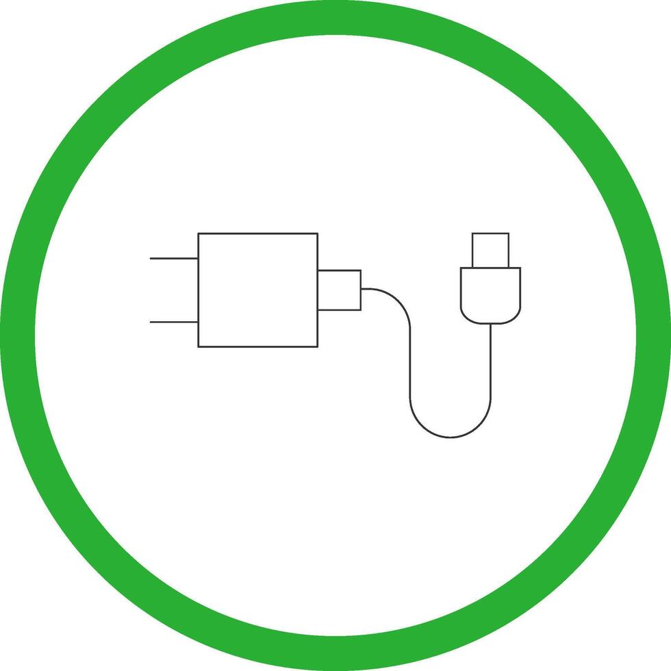 Charging Creative Icon Design vector