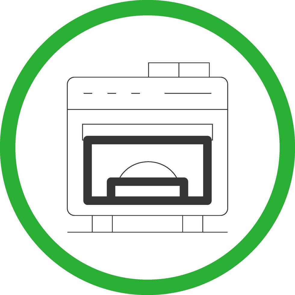 Oven Creative Icon Design vector