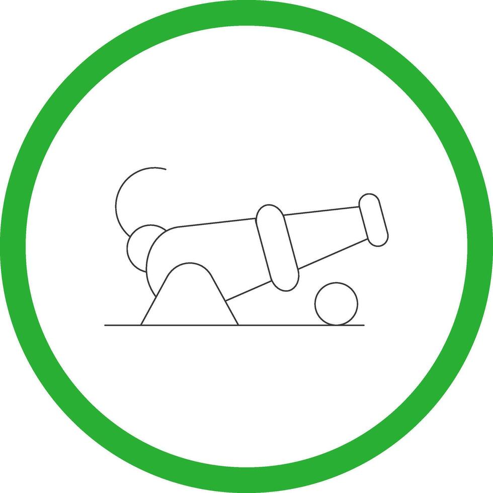 Cannon Creative Icon Design vector