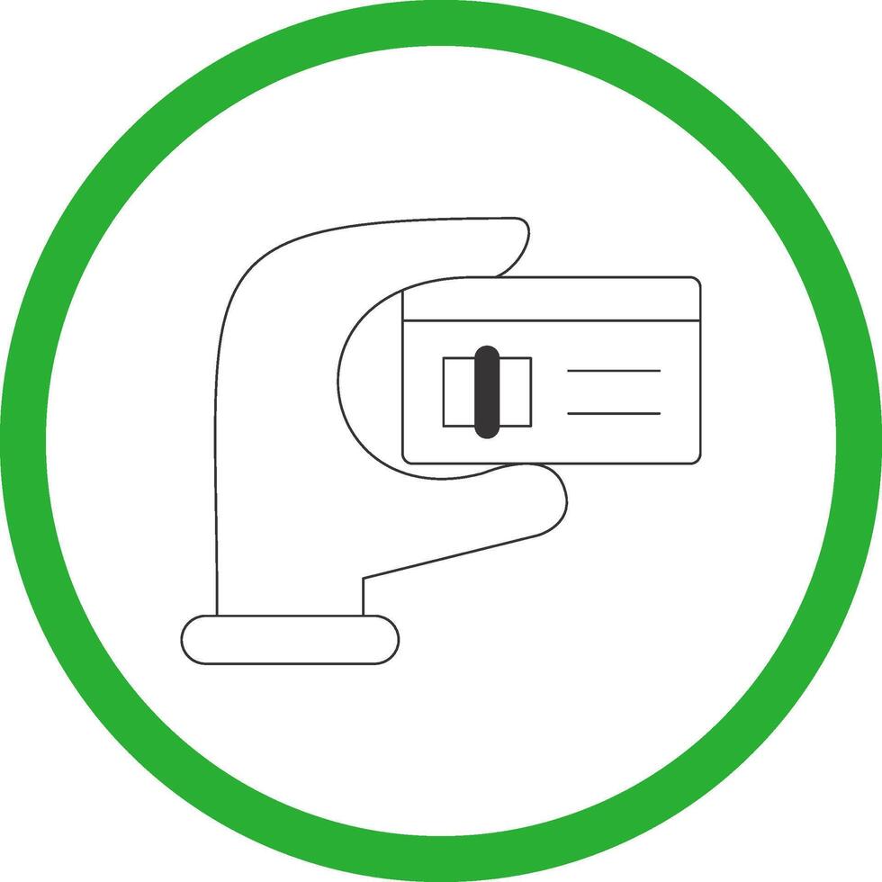 Credit Card Creative Icon Design vector