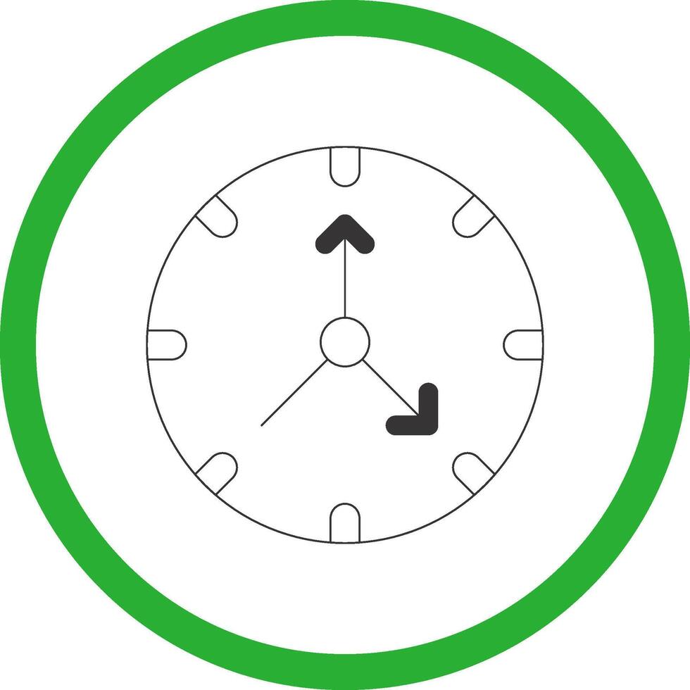 Clock Creative Icon Design vector