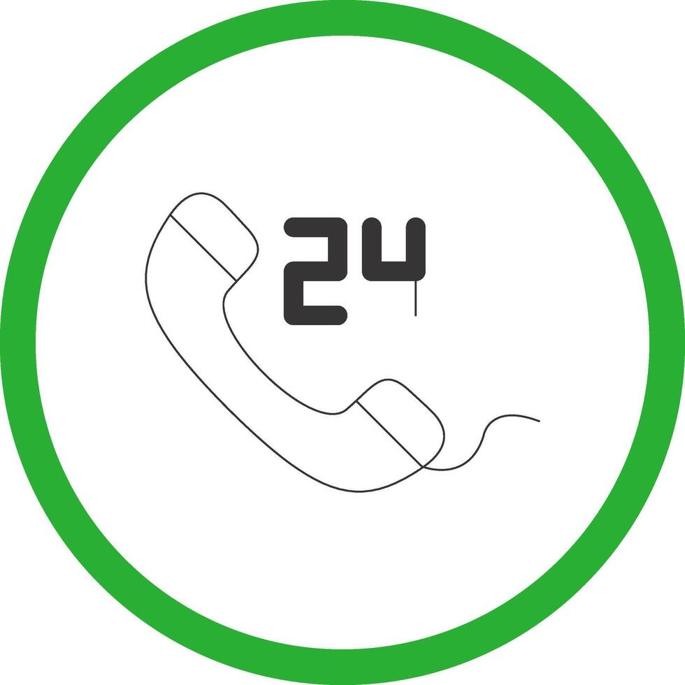 Emergency call Creative Icon Design vector