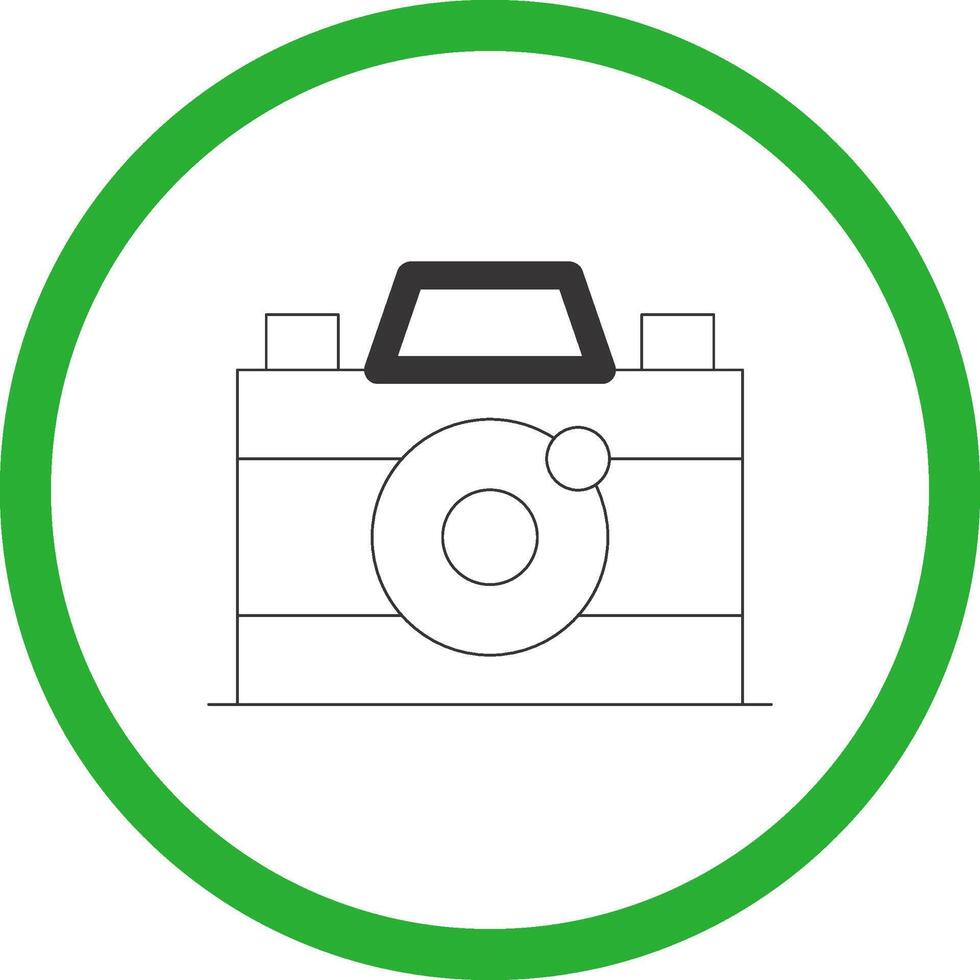 Camera Creative Icon Design vector