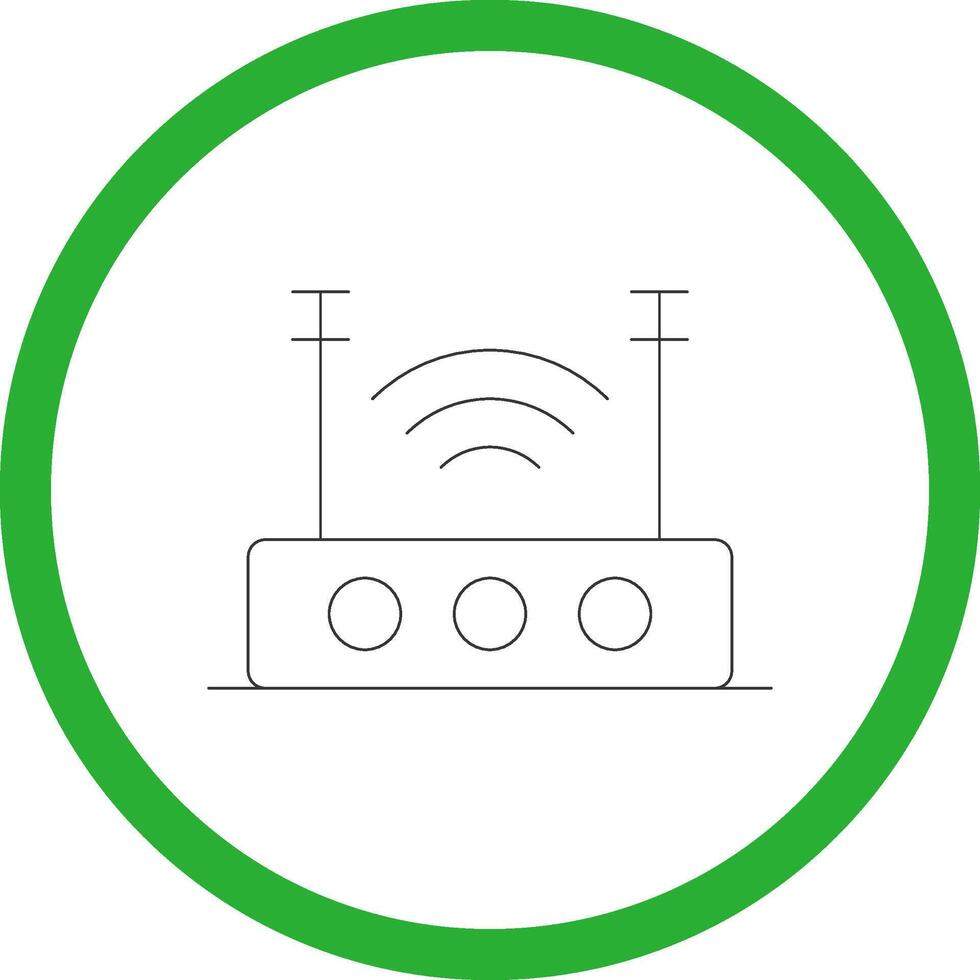 diseño de icono creativo wifi vector