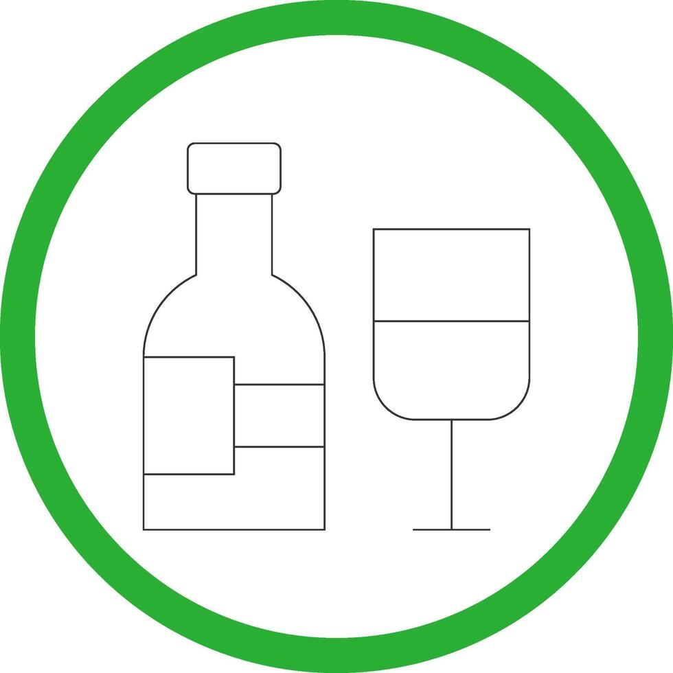 diseño de icono creativo de vino vector