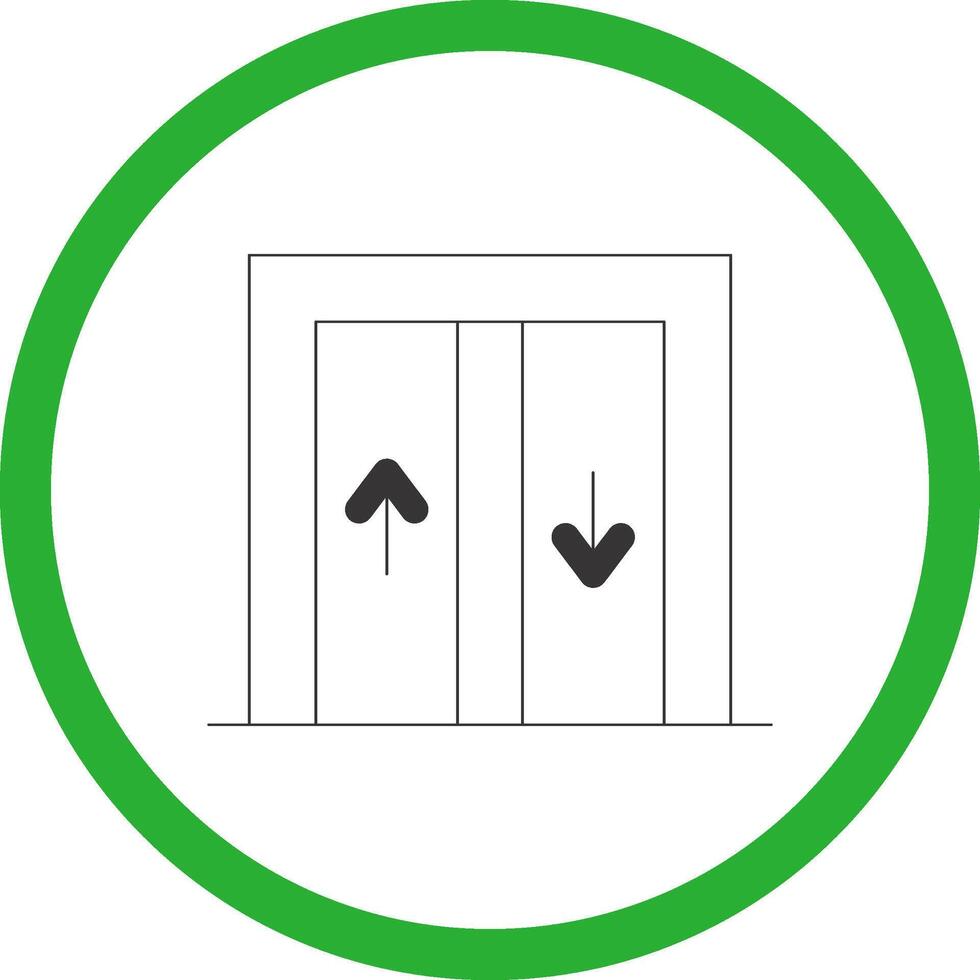 Elevator Creative Icon Design vector