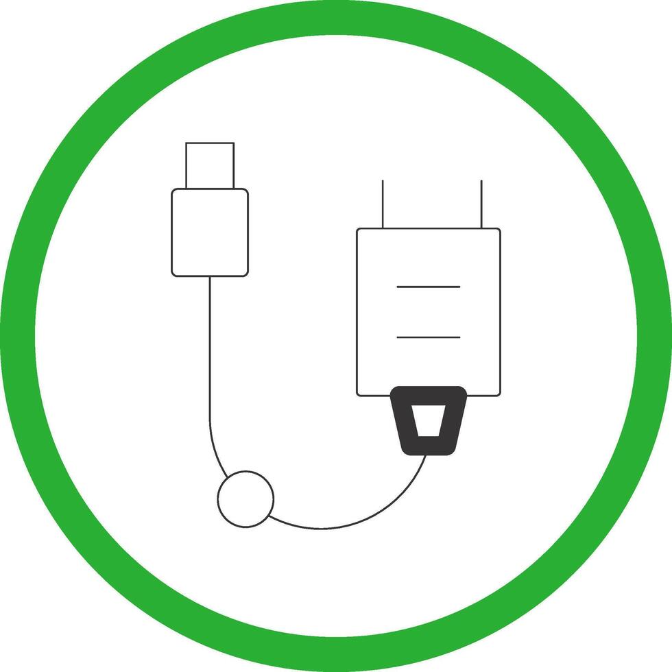 Charger Creative Icon Design vector