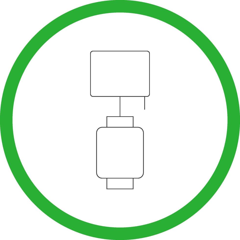 Lamp Creative Icon Design vector