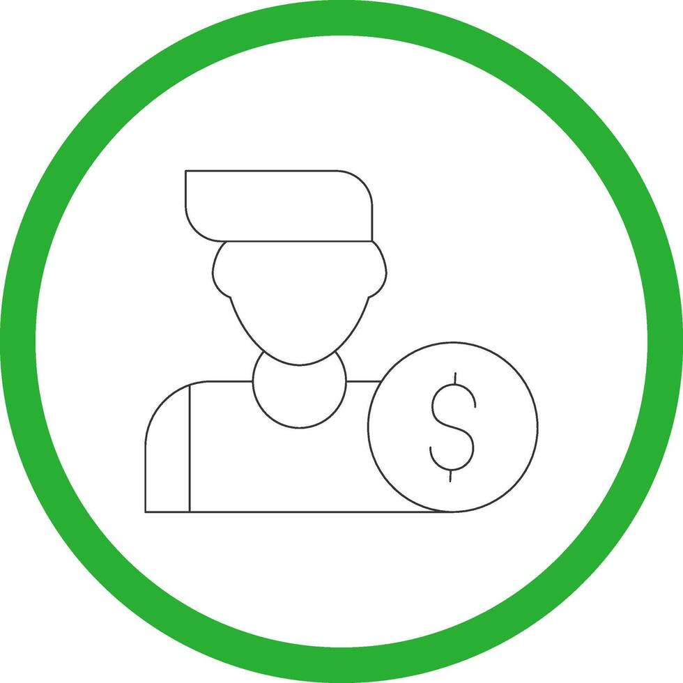 Businessman Creative Icon Design vector