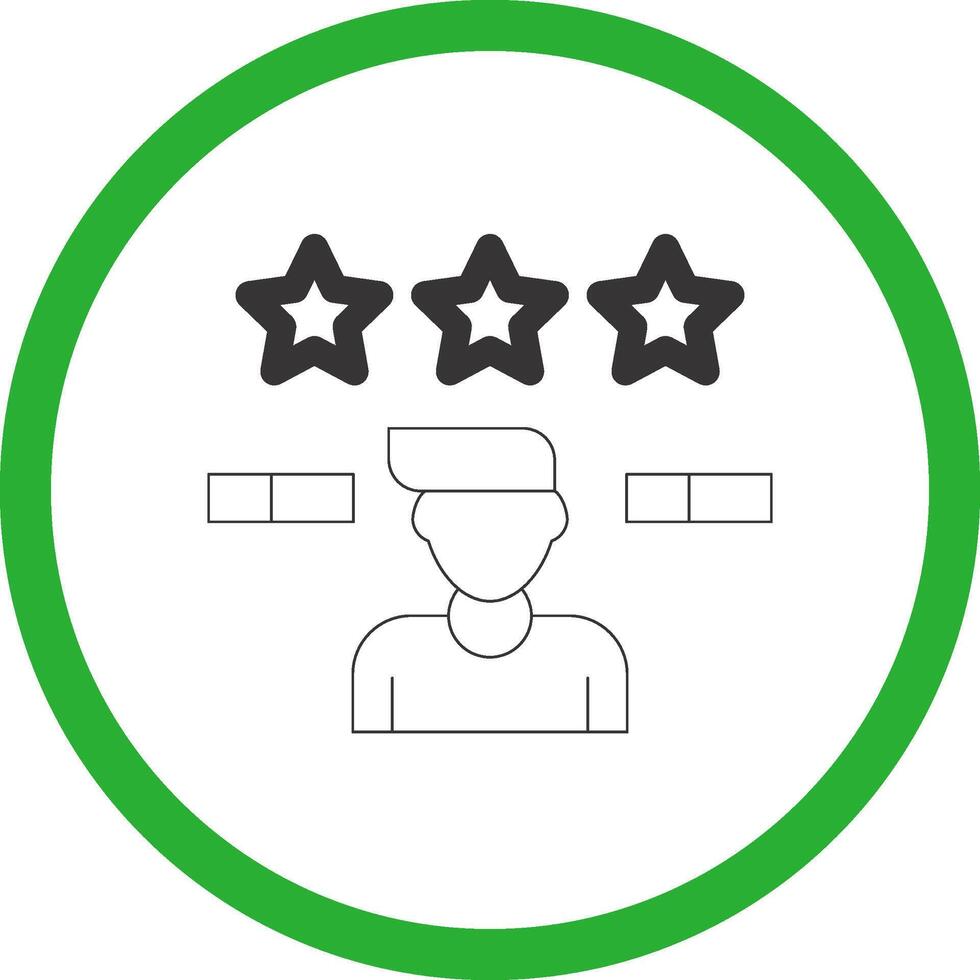 Review Creative Icon Design vector