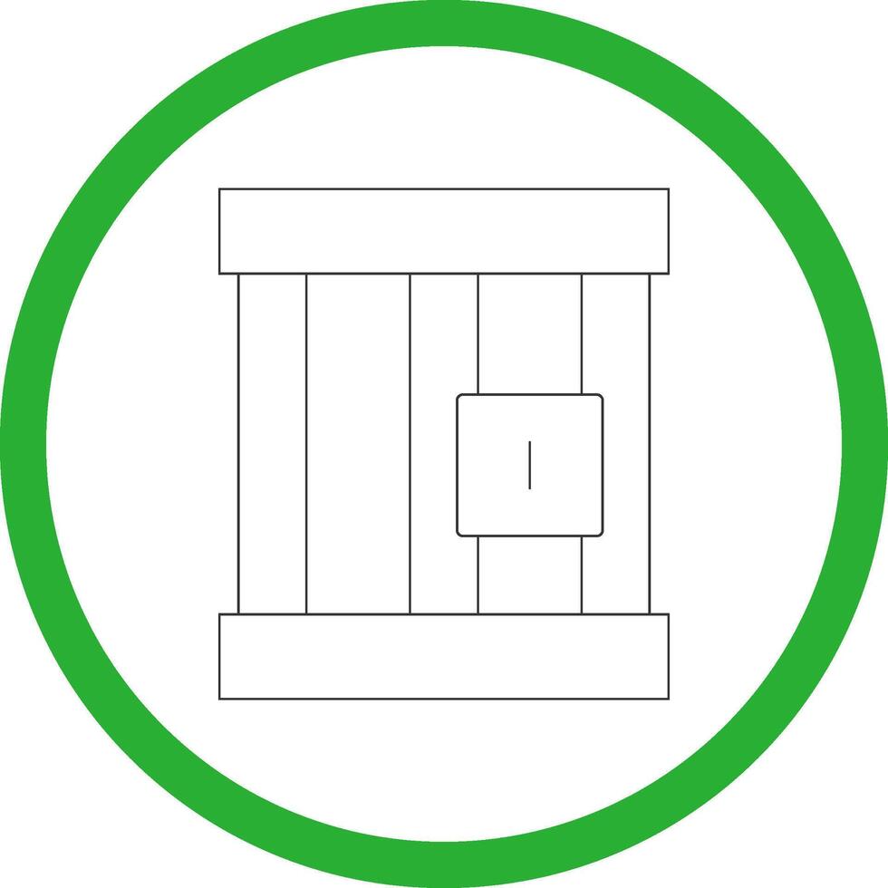 Prison Creative Icon Design vector