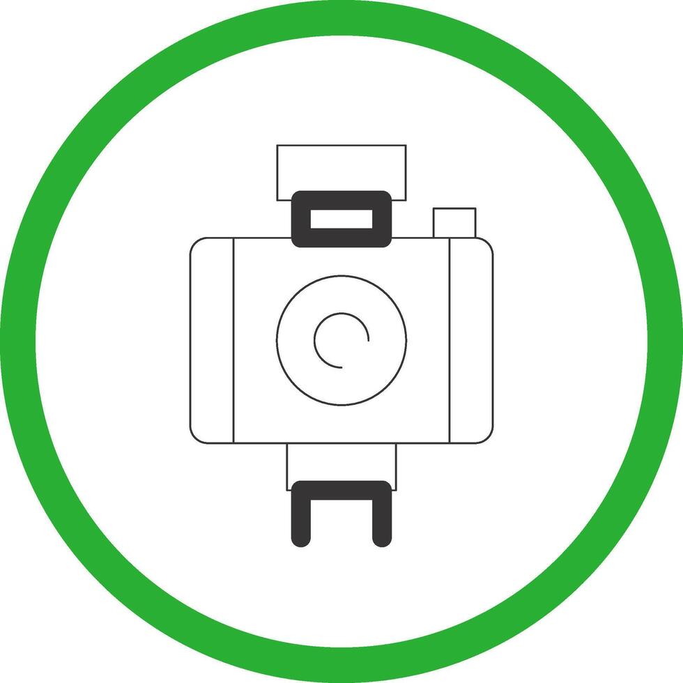 Camera Creative Icon Design vector