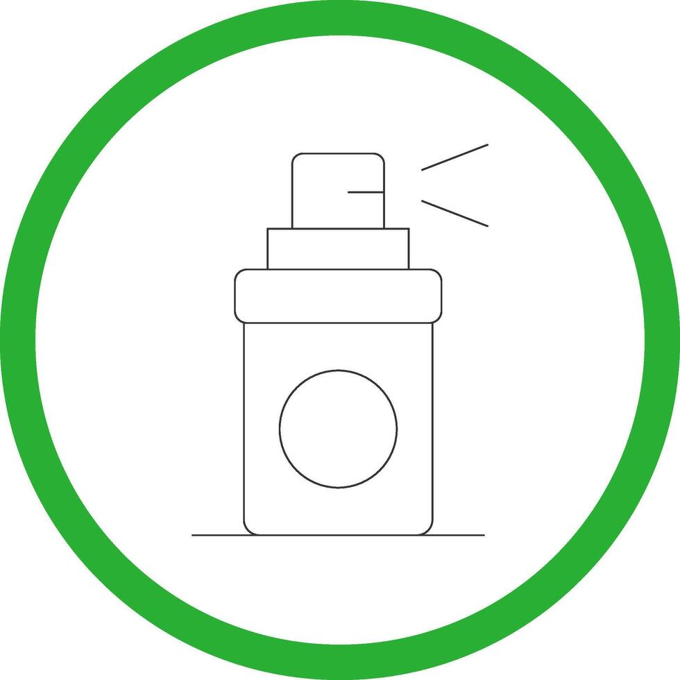 diseño de icono creativo de spray de pintura vector