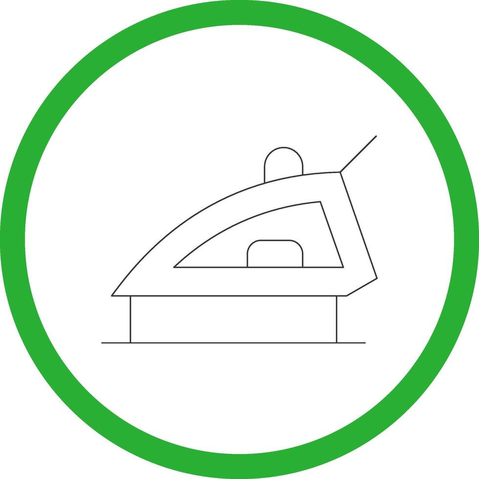 Iron Creative Icon Design vector