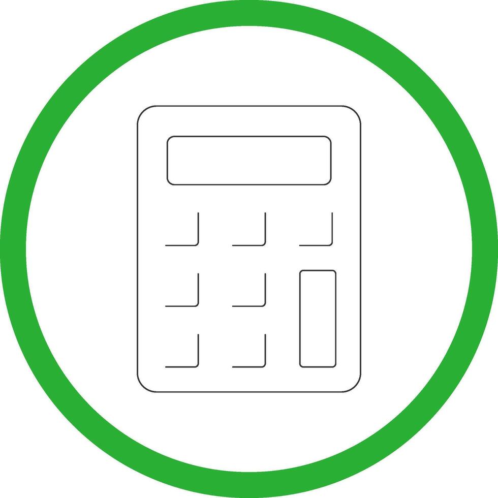 diseño de icono creativo de calculadora vector