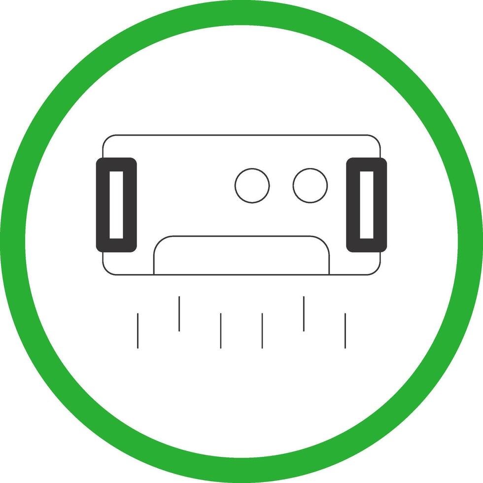 Air Conditioning Creative Icon Design vector