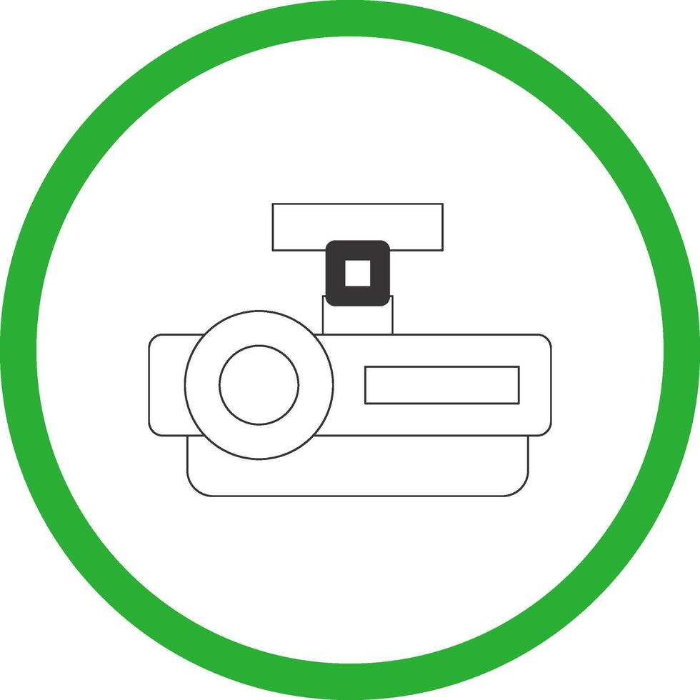 Projector Creative Icon Design vector
