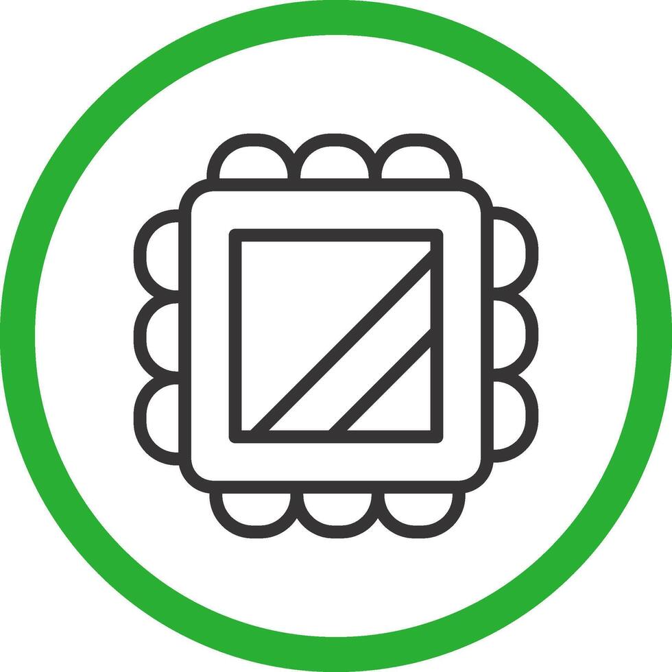 Magic Mirror Creative Icon Design vector