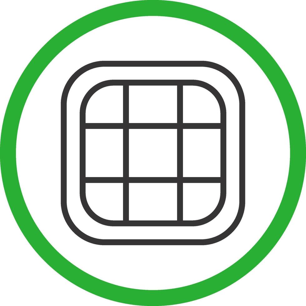 Grid Creative Icon Design vector