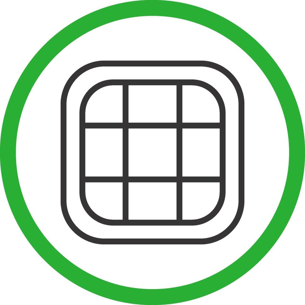 Grid Creative Icon Design vector