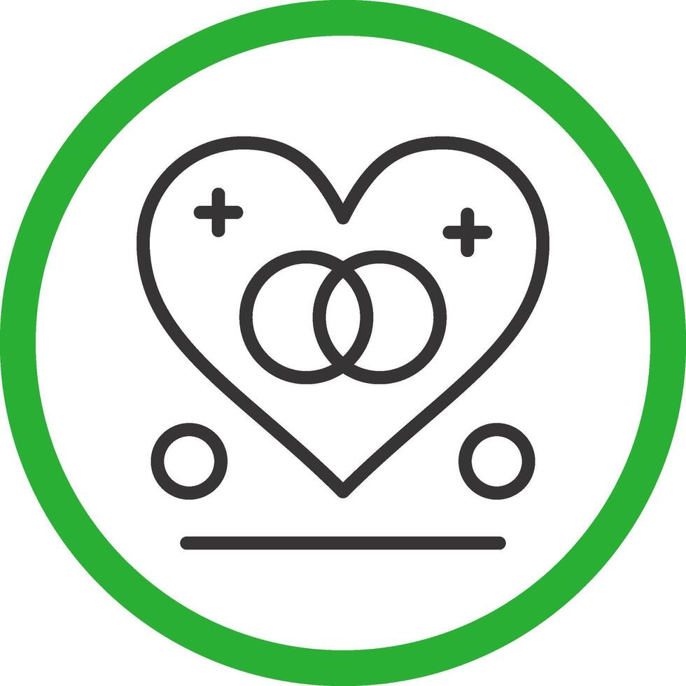 Line Green Gradient Design vector