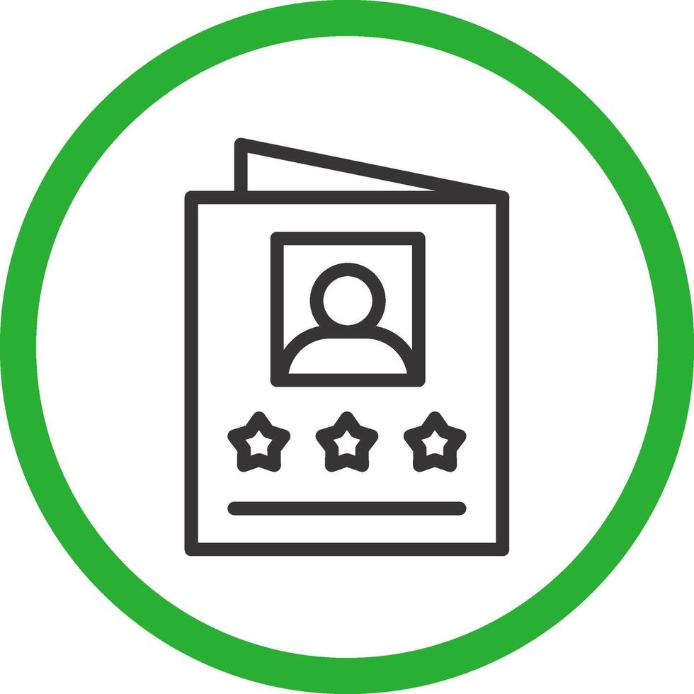 Rating Creative Icon Design vector