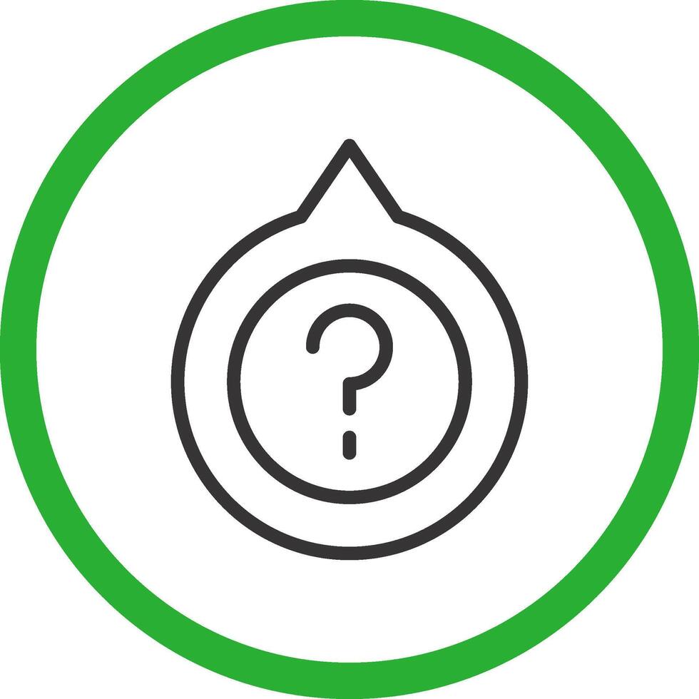 Question Creative Icon Design vector