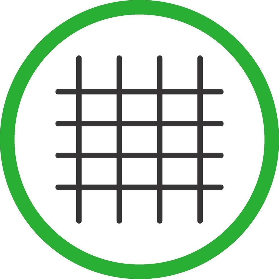 Grid Creative Icon Design vector