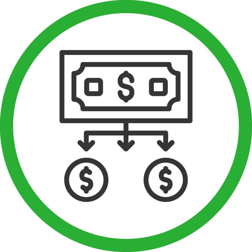 Money Creative Icon Design vector