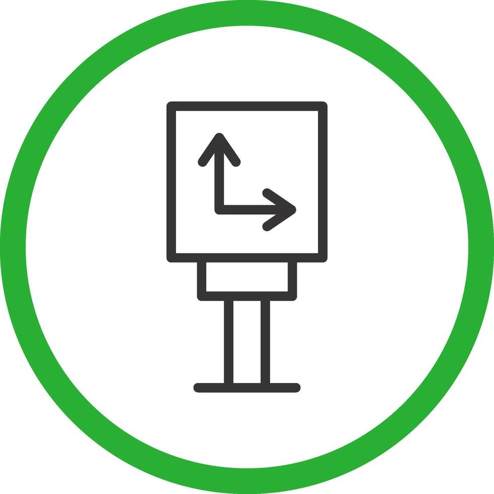 Roads Creative Icon Design vector