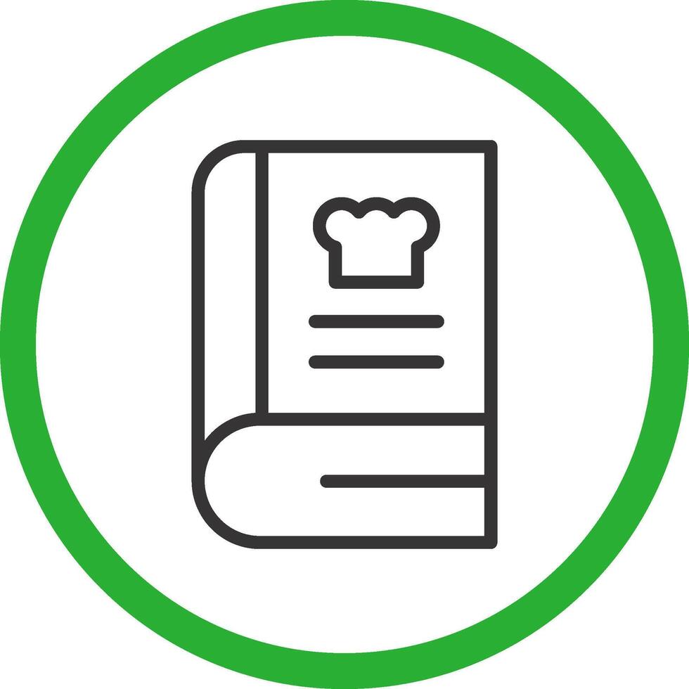 Recipes Creative Icon Design vector