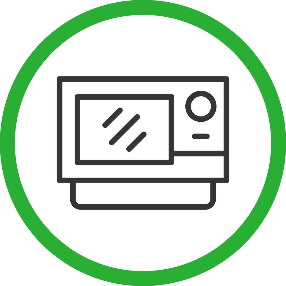 Microwaves Creative Icon Design vector