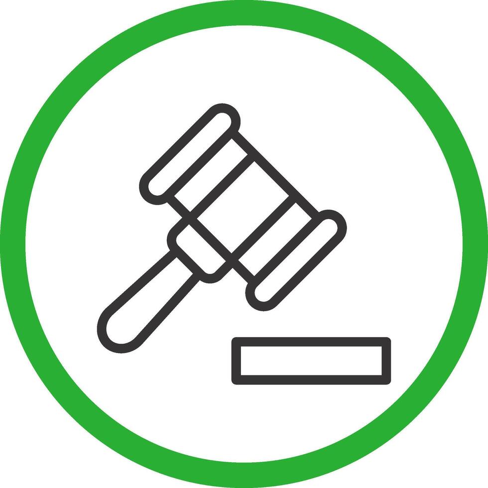 Gavel Creative Icon Design vector