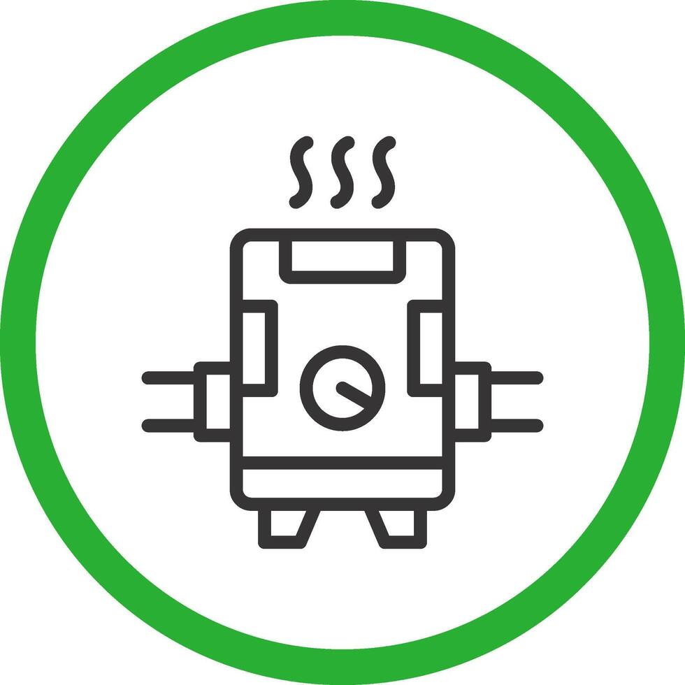 Water Heater Creative Icon Design vector