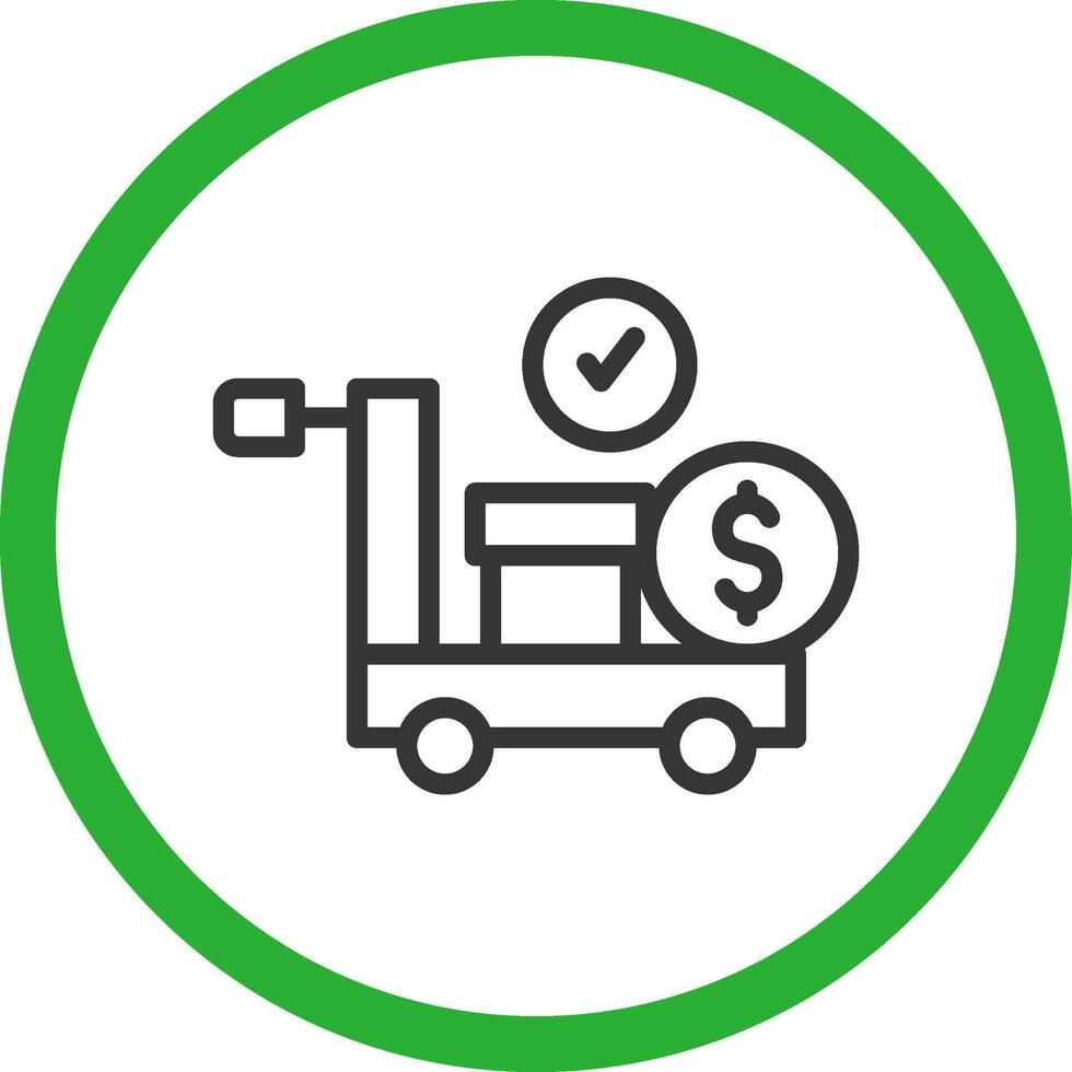 Procurement Creative Icon Design vector