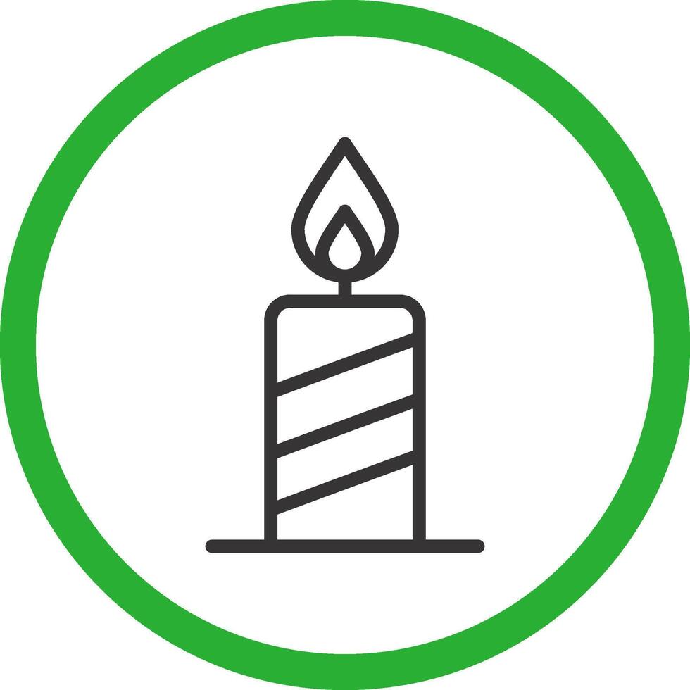 Candle Creative Icon Design vector