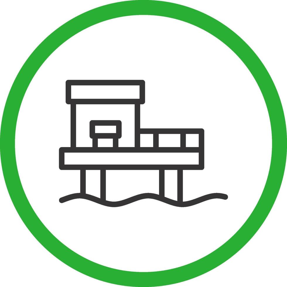 Dock Creative Icon Design vector