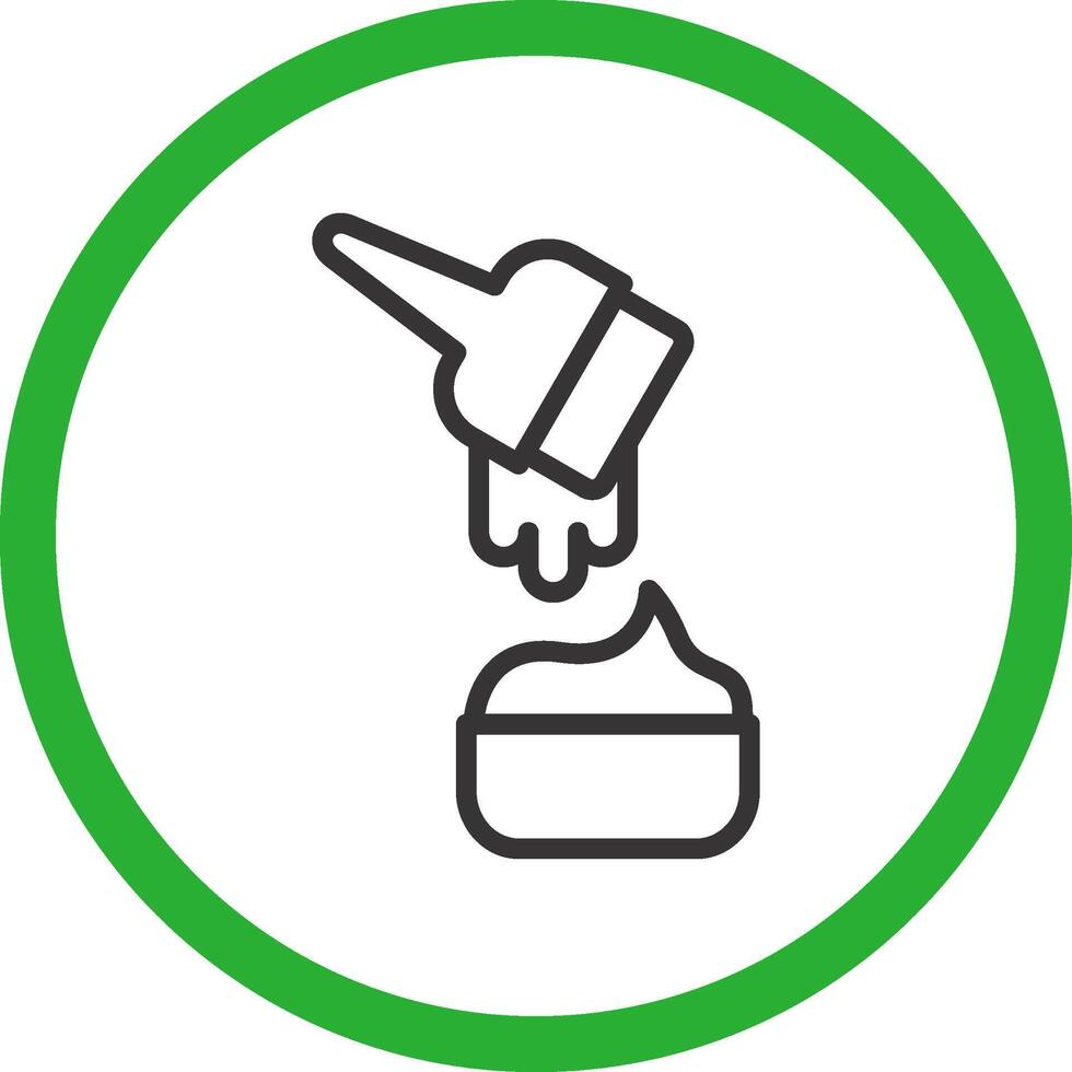 Dye Creative Icon Design vector