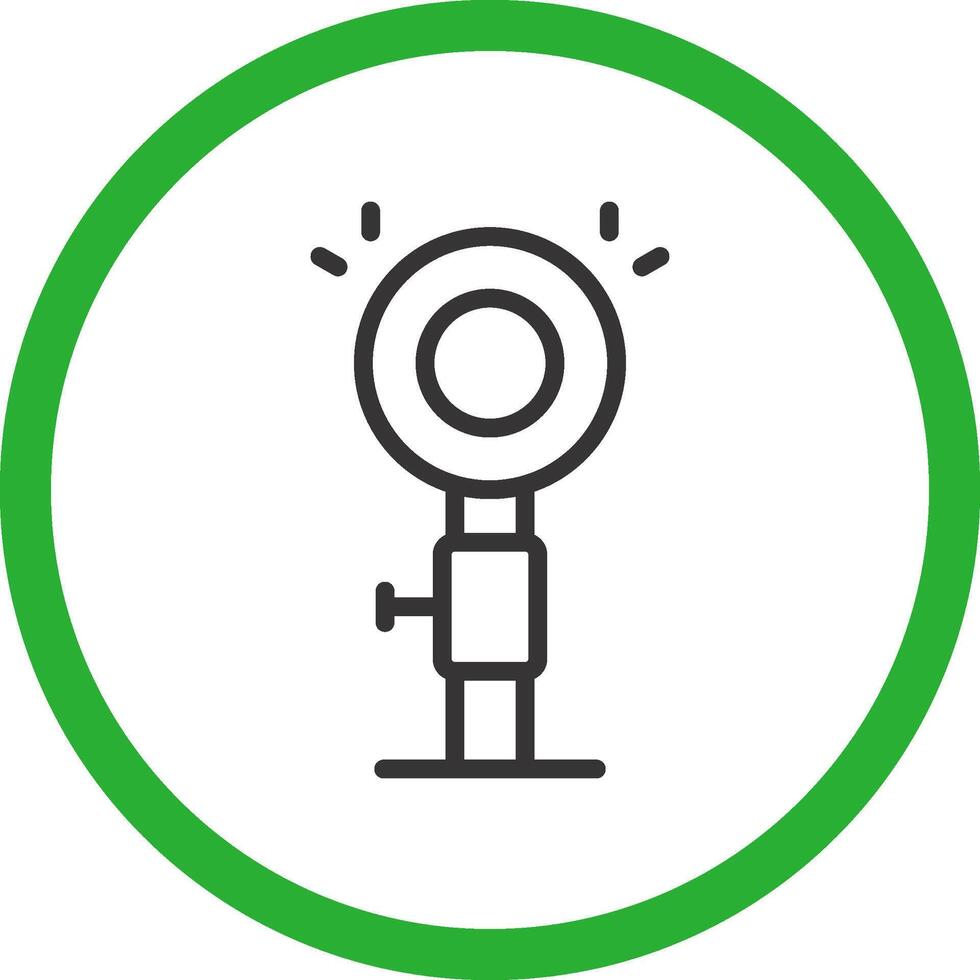 Light Creative Icon Design vector