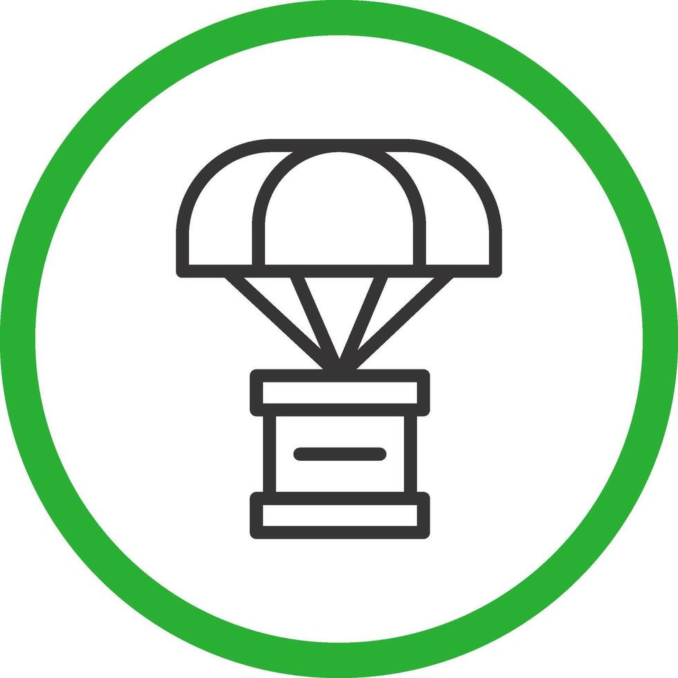 Drop Shipping Creative Icon Design vector