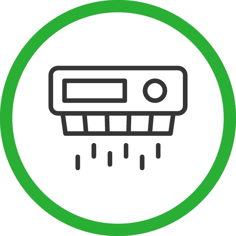 Hand Dryer Creative Icon Design vector