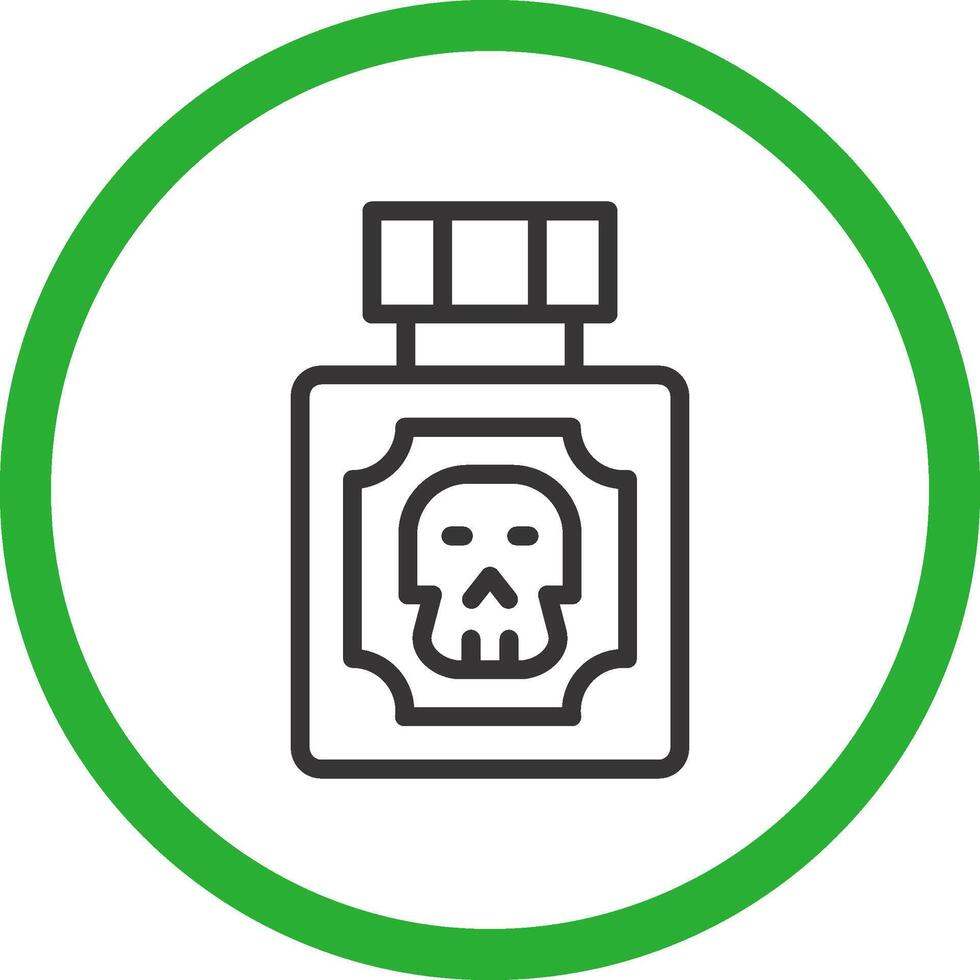 Poison Creative Icon Design vector