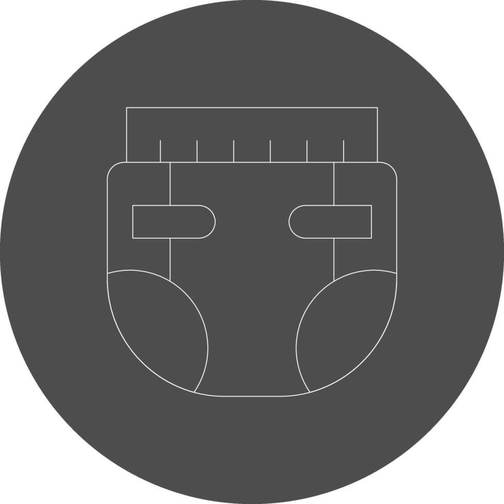 Diaper Creative Icon Design vector