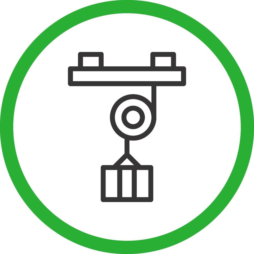 Pulley Creative Icon Design vector