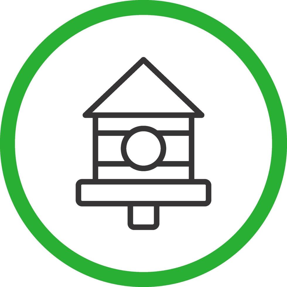 Birdhouse Creative Icon Design vector
