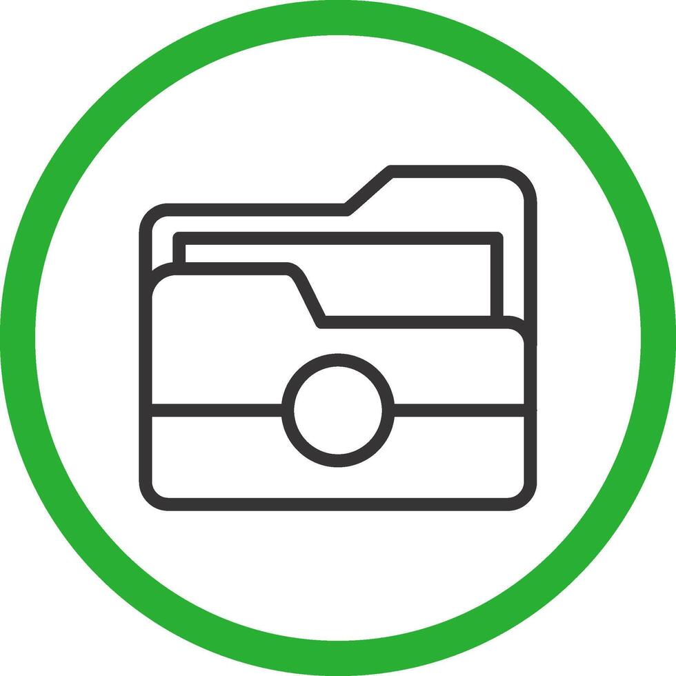 Folders Creative Icon Design vector