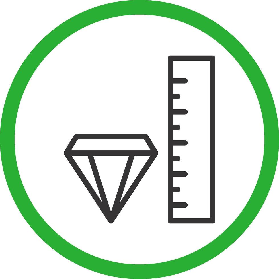 Size Creative Icon Design vector