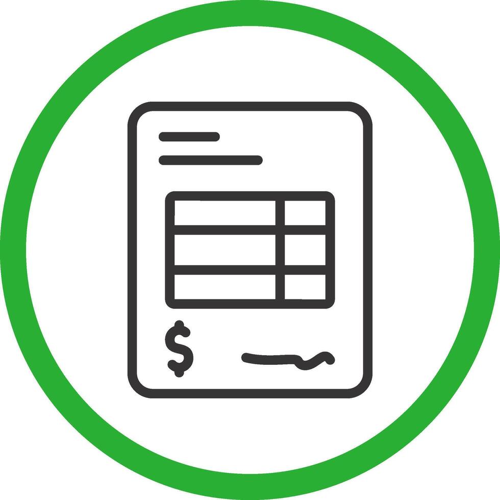Line Green Gradient Design vector