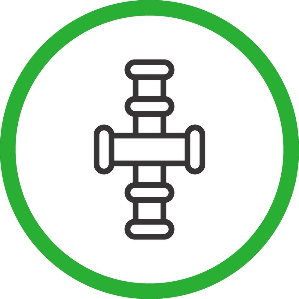 Pipeline Creative Icon Design vector