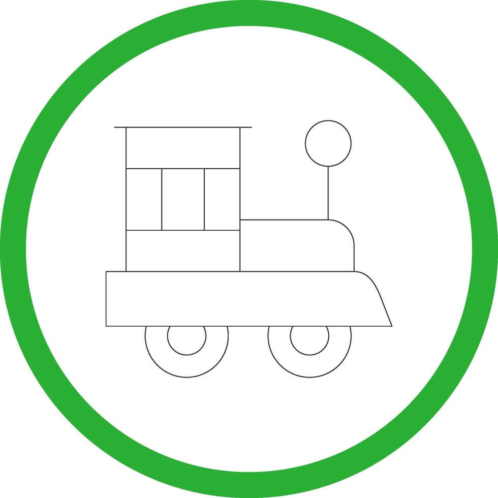 Train Creative Icon Design vector